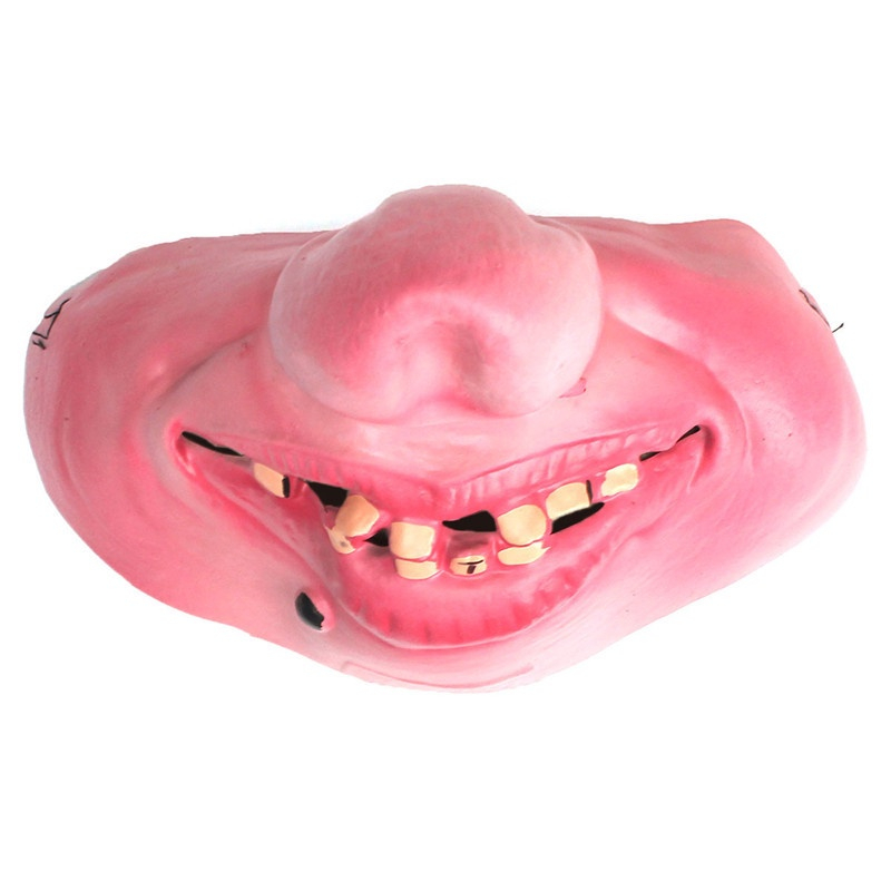 Meia Máscaras Faciais Traje Truque Festa Látex Máscara cómica Cosplay