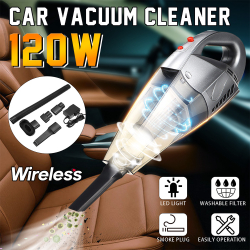 120 W Recarregável Wet Dry Car Aspirador de pó Mini Portátil Sem Fio Handheld Veículo Auto Ferramenta de Limpeza Casa é boa?