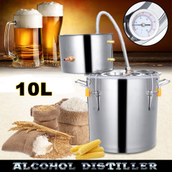 Moonshine 10L Vinho Álcool Cerveja Destilador de Água Inoxidável Casa Equipamento Cerveja Cerveja Kit Menor preço em Moonshine 10L Vinho Álcool Cerveja Destilador de Água Inoxidável Casa Equipamento Cerveja Cerveja Kit