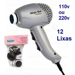 Pedicuro Elétrico Esfoliador Lixa Elétrica para os Pés Prata + 12 Lixas Descartáveis (Escolha a Voltagem) Menor preço em Pedicuro Elétrico Esfoliador Lixa Elétrica para os Pés Prata + 12 Lixas Descartáveis (Escolha a Voltagem)