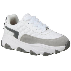 Tênis Feminino Vizzano Branco/Cinza/Grafite 1343 Menor preço em Tênis Feminino Vizzano Branco/Cinza/Grafite 1343