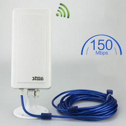 Antena WiFi Longa Distância Extensor Sem Fio Repetidor USB Adaptador 2.5km Cobertura Distância Menor preço em Antena WiFi Longa Distância Extensor Sem Fio Repetidor USB Adaptador 2.5km Cobertura Distância