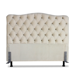 Cabeceira de Cama Box Casal Queen 158cm Dunas Suede Veludo Bege é boa?