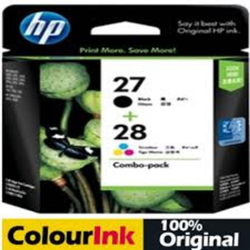 Kit 2 un Cartucho Original Hp 28 hp28 Color C8728ab + Hp 27 hp27 Color C8727ab Black Menor preço em Kit 2 un Cartucho Original Hp 28 hp28 Color C8728ab + Hp 27 hp27 Color C8727ab Black