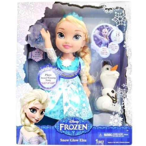 Boneca Disney Frozen Cantora Musical - Elsa Ou Anna - Mattel