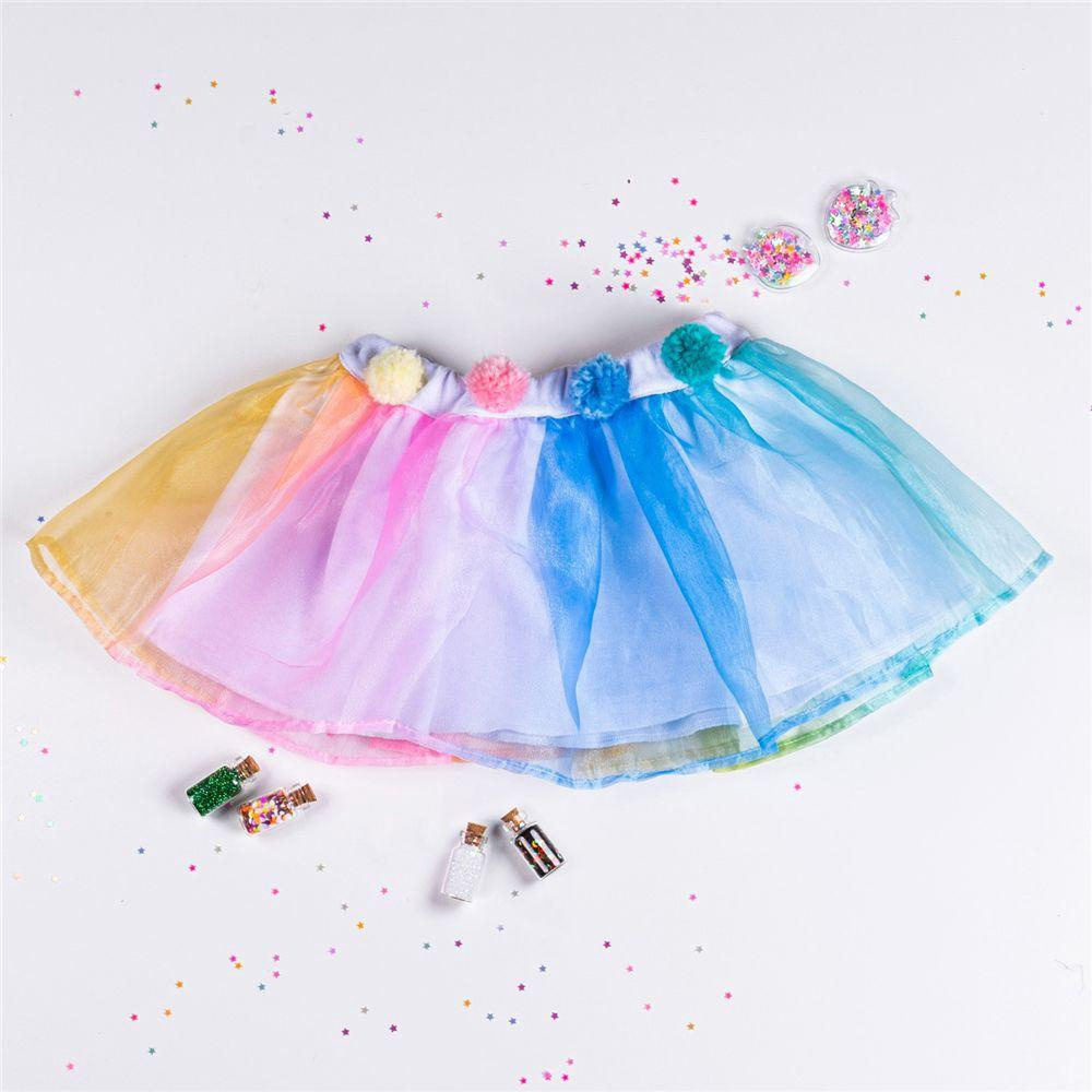 Saia best sale infantil colorida