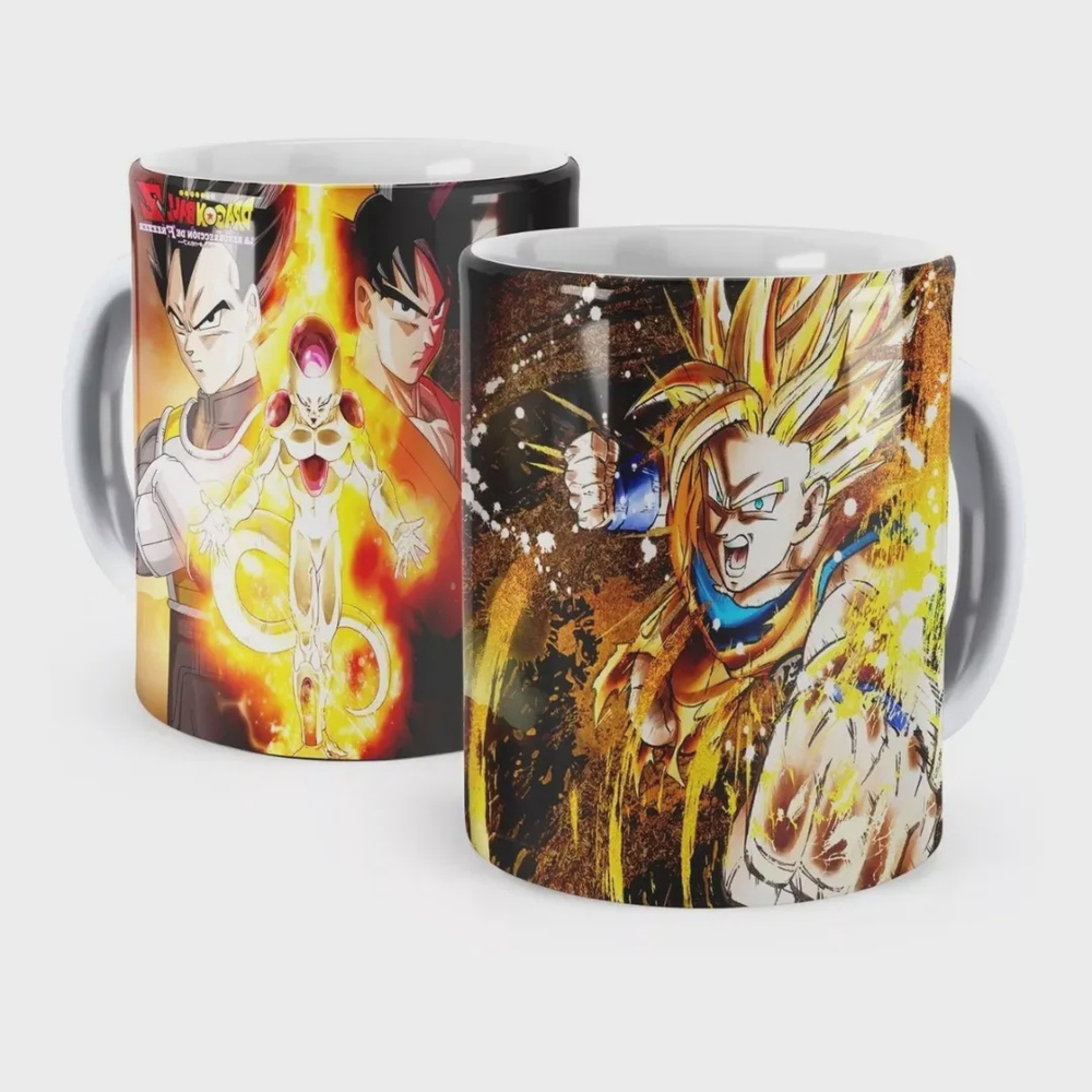 Caneca de Porcelana Vegeta Principe dos Sayajins Dragon Ball - VilelaGG -  Caneca - Magazine Luiza