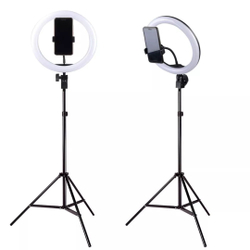 Iluminador Ring Light 10 Polegadas 25W 26cm com Tripé 120 Leds é boa?