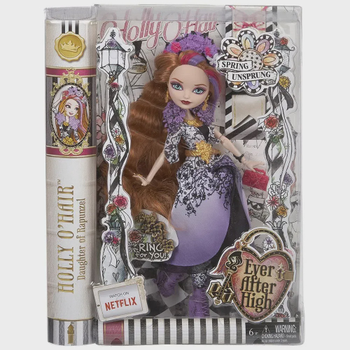 Boneca Ever After High Holly O'Hair Penteados Magicos Mattel com o