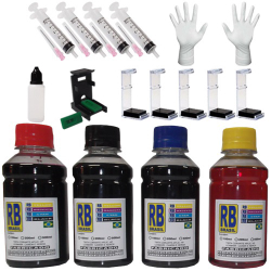 Kit Recarga Para Cartucho Hp 400 ml 662 122 901 74 60 664 61 21 22 74 75 93 92 94 Tinta Corante Menor preço em Kit Recarga Para Cartucho Hp 400 ml 662 122 901 74 60 664 61 21 22 74 75 93 92 94 Tinta Corante