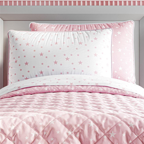 Erosebridal Lençóis de cama de solteiro rosa para crianças Kawaii Frog Cow  Lençóis, Morango Fofo, Conjunto