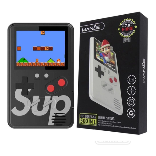 Mini Game Portátil 8 BITS SUP Plus 500 in 1