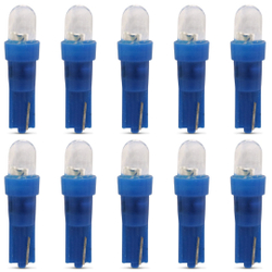 Kit 10 Lâmpadas T5 W5W Pingo Esmagadinha 5W 12V Luz Azul Aplicação Painel Autopoli é boa?