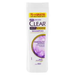 Shampoo Anticaspa Clear Women Hidratação Intensa 400ml Leve 400ml Pague 330ml Menor preço em Shampoo Anticaspa Clear Women Hidratação Intensa 400ml Leve 400ml Pague 330ml