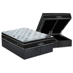 Conjunto Baú-Colchão Ortobom Exclusive + Cama Queen 158 Menor preço em Conjunto Baú-Colchão Ortobom Exclusive + Cama Queen 158