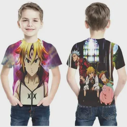 Camisa Meliodas Nanatsu no Taizai 4 temporada