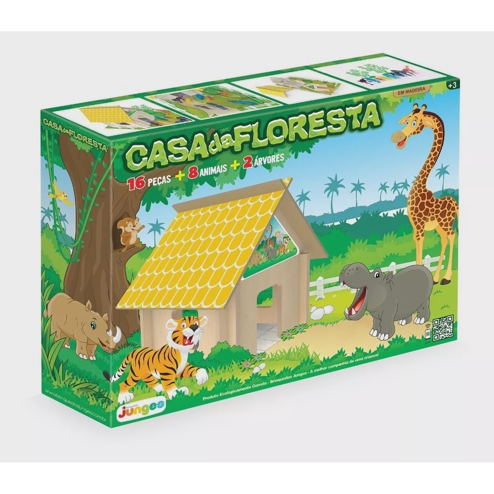 Jogo infantil com sons de Animais da Floresta