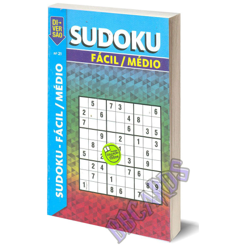 Livro Sudoku - Fácil/Médio - Só Jogos 9X9 - 6 Por Página em Promoção na  Americanas