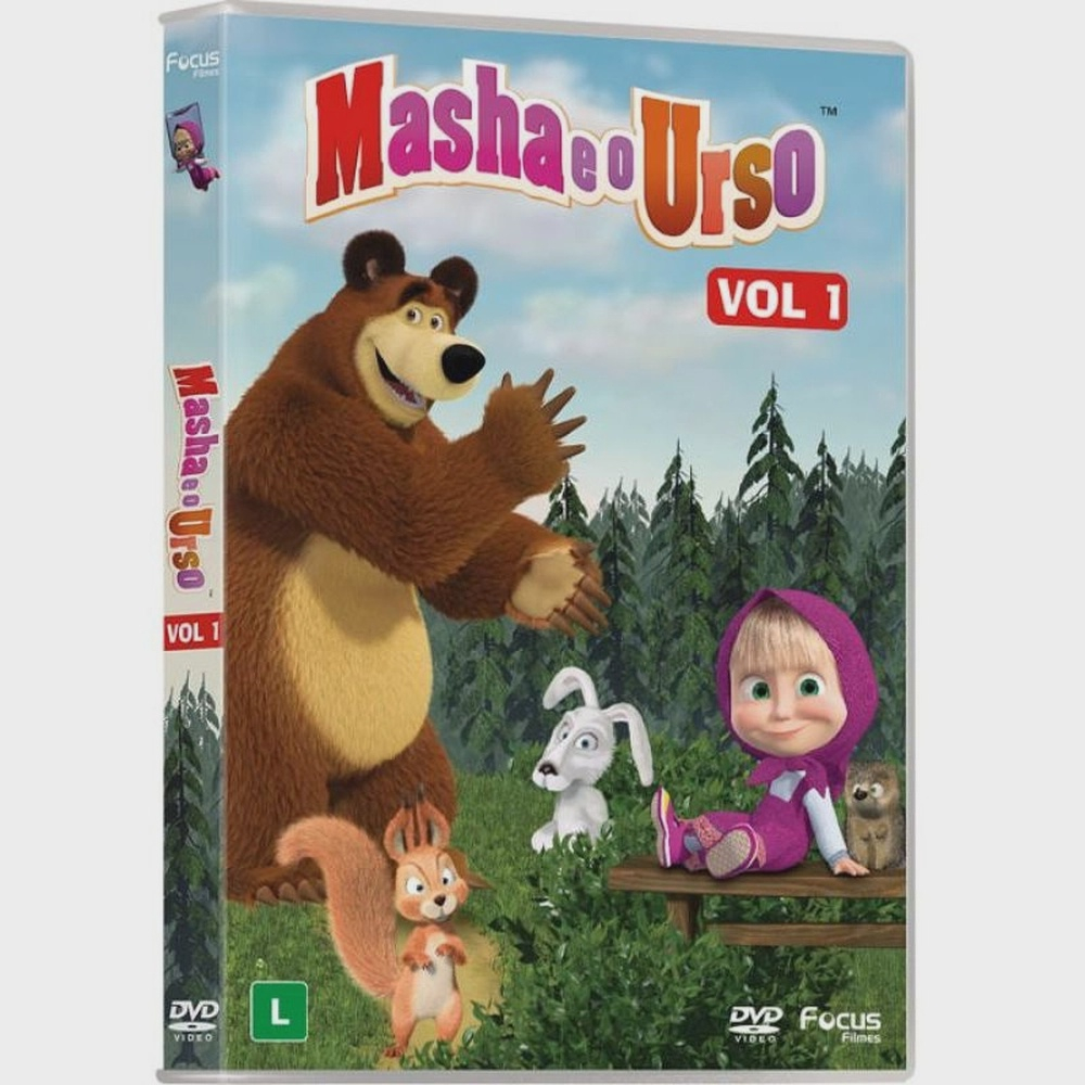 Dvd Masha e O Urso O Filme, Filme e Série Dvd Usado 81214095