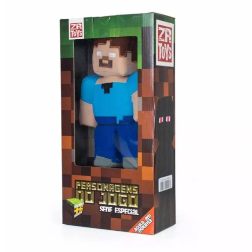 Boneco Athos Minecraft Pelucia