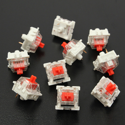 Menor preço em Kit com 10 peças de switch cherry vermelho para teclado mecânico