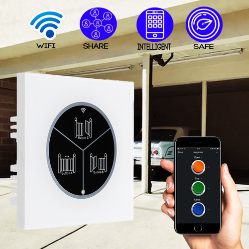 Interruptor Wifi De Controle Remoto Sem Fio Do Telefone Abridor Da Porta Garagem Automática T Em Promoção Ofertas Na Americanas Interruptor Wifi De Controle Remoto Sem, Universal Garage Opener App