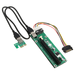 PCE164P-N03 VER006 Cabo USB 3.0 pci-e 1x para 16x Máquina de Mineração Extensor Aprimorado Adaptador Riser Com Cabo de Alimentação para btc Miner é boa?