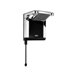 Ducha Acqua Star Ultra Lorenzetti Black/Cromado 6800W Menor preço em Ducha Acqua Star Ultra Lorenzetti Black/Cromado 6800W