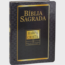 Bíblia Sagrada com Harpa Cristã - Letra Gigante Menor preço em Bíblia Sagrada com Harpa Cristã - Letra Gigante