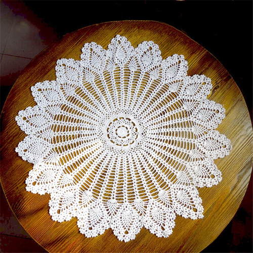 32 Mão Crochet Lace Round Table Topper Cloth Runner Branco Alão Decoração Da Casa Do Casamento Malha Flor Toalha De Mesa Capa Bege Em Promoção Ofertas Na Americanas 32 Mão Crochet Lace Round Table Topper, Round Lace Table Topper