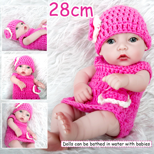 28 Cm Silicone Macio Boneca Reborn Boneca Artesanal Bonito Realista Bebes Recem Nascidos Bonecas Crianca Brinquedo Para Criancas Presentes De Natal De Aniversario Nas Americanas