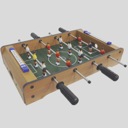 Pebolim Totó Futebol Mesa Portátil 12 Jogadores 2 Bolas e Placar - Diversão Garantida Menor preço em Pebolim Totó Futebol Mesa Portátil 12 Jogadores 2 Bolas e Placar - Diversão Garantida