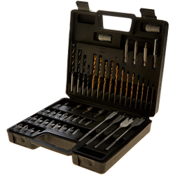 Kit 50 Brocas com Maleta para Furadeira e Parafusadeira com 50 Acessórios Multilaser - HO062 Menor preço em Kit 50 Brocas com Maleta para Furadeira e Parafusadeira com 50 Acessórios Multilaser - HO062