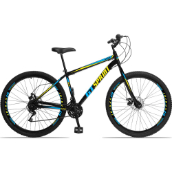 Bicicleta Aro 29 gt Sprint MX1 Aço 21 Marchas Freio a Disco Menor preço em Bicicleta Aro 29 gt Sprint MX1 Aço 21 Marchas Freio a Disco