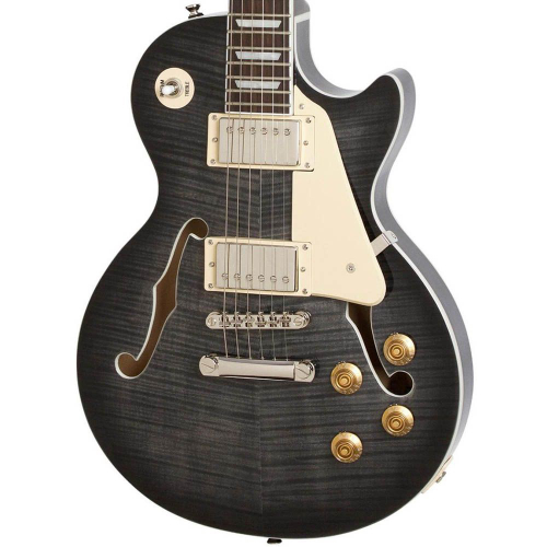 Guitarra Semi-Acústica Epiphone Les Paul es Pro Trans Black em Promoção na  Americanas