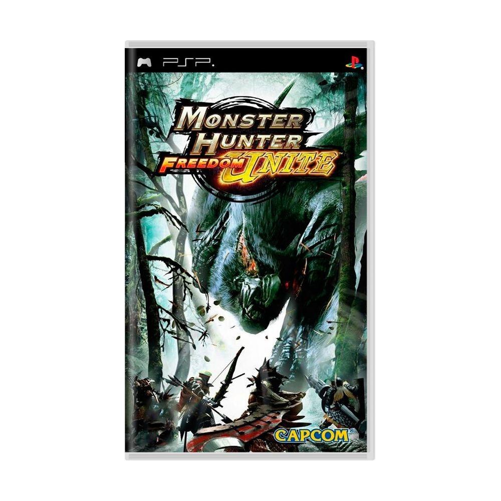 Gameteczone Usado Jogo PSP Monster Hunter Freedom Unite - Capcom