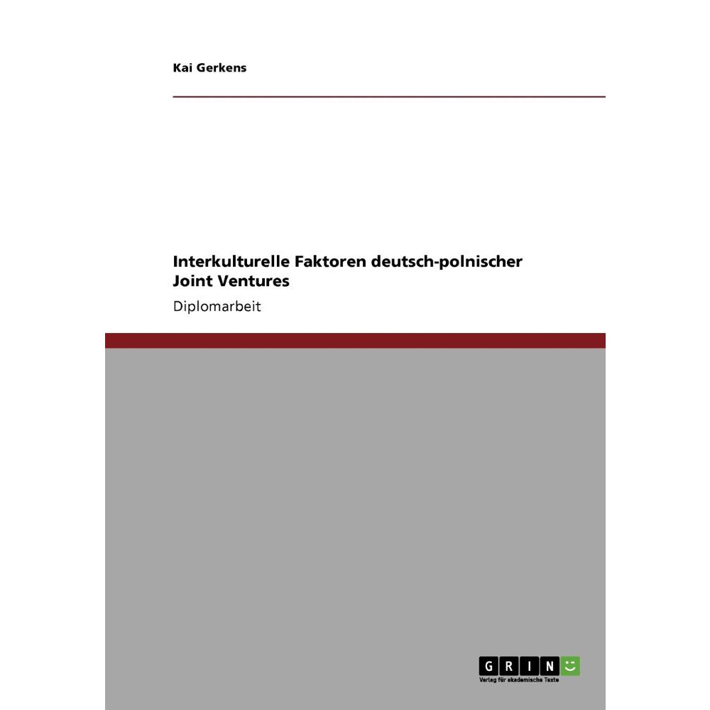 Interkulturelle Faktoren deutsch-polnischer Joint Ventures | Submarino