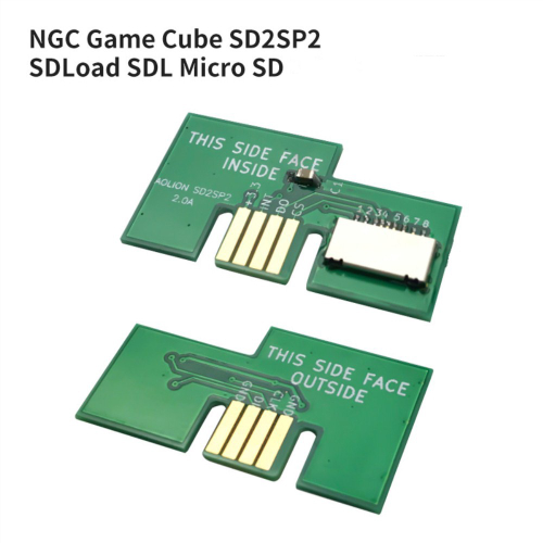 Cartão NGC Game Cube SD2SP2 SDLoad SDL Micro SD Card Reader TF Para ...