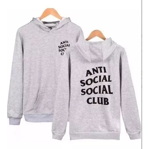 anti social social club rose moletom com capuz