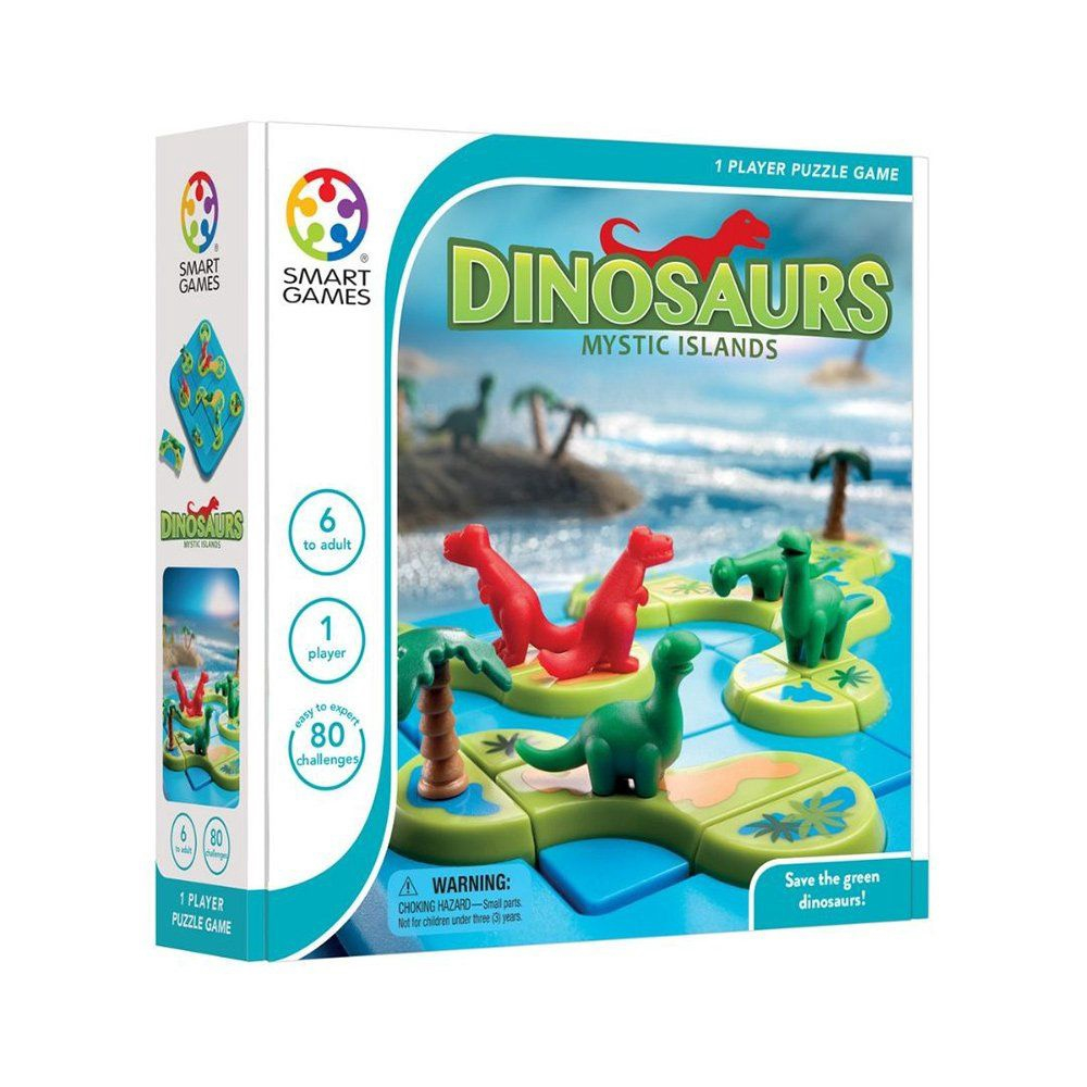 Dinosaurs Mystic Islands - Ilha dos Dinossauros - SG282 - Smart Games -  Kits e Gifts