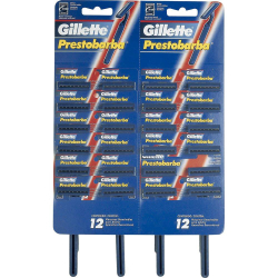 Aparelho de Barbear Prestobarba Regular - 24 unidades - Gillette Menor preço em Aparelho de Barbear Prestobarba Regular - 24 unidades - Gillette