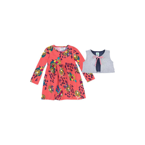 Vestido longo infantil store puc