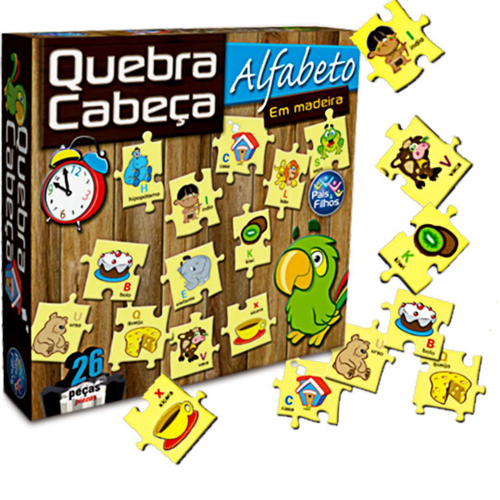 QUEBRA-CABEÇA ALFABETO