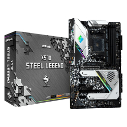 Placa mãe ASRock X570 Steel Legend AM4 DDR4 hdmi DisplayPort M.2 rgb Sync 12x USB 3.2 90MXBAR0A0UAYZ Menor preço em Placa mãe ASRock X570 Steel Legend AM4 DDR4 hdmi DisplayPort M.2 rgb Sync 12x USB 3.2 90MXBAR0A0UAYZ