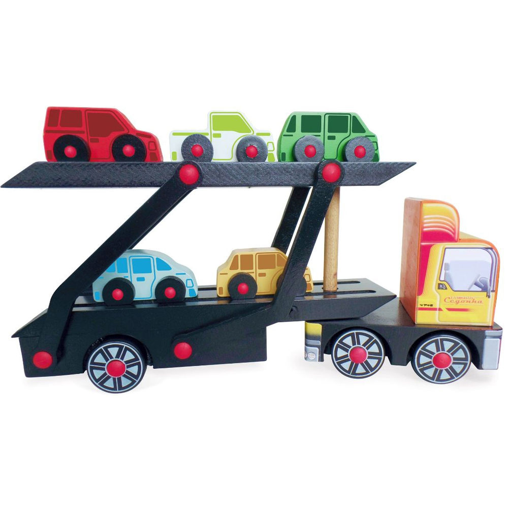 Caminhao De Brinquedo Truck Cegonha Com 4 Carrinhos Lider em Promoção na  Americanas