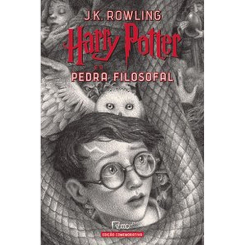 Livro HARRY POTTER E A PEDRA FILOSOFAL (CAPA DURA) Edição Comemorativa dos 20 anos da Livro HARRY POTTER E A PEDRA FILOSOFAL (CAPA DURA) Edição Comemorativa dos 20 anos da