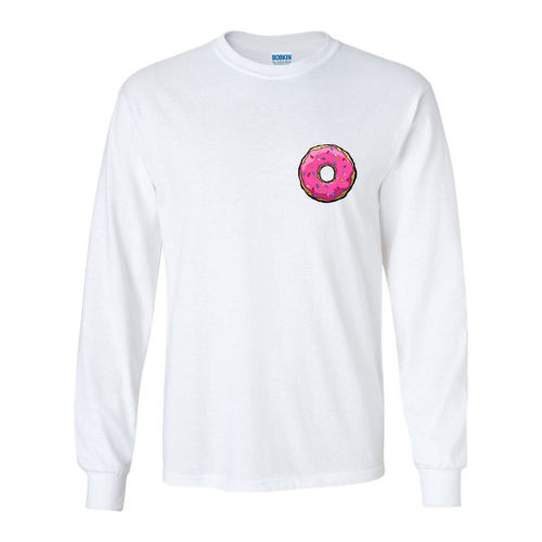 Camiseta Pug Donut Tumblr Rosquinha Fofo Kawaii Camisa Blusa em Promoção na  Americanas