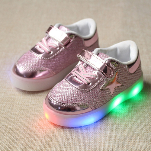 sapato de led infantil