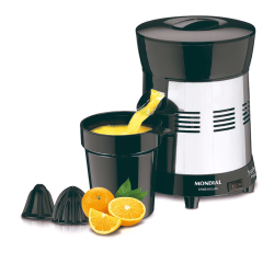 Espremedor De Laranja e Frutas Profissional Mondial Turbo Inox 1 Litro Menor preço em Espremedor De Laranja e Frutas Profissional Mondial Turbo Inox 1 Litro