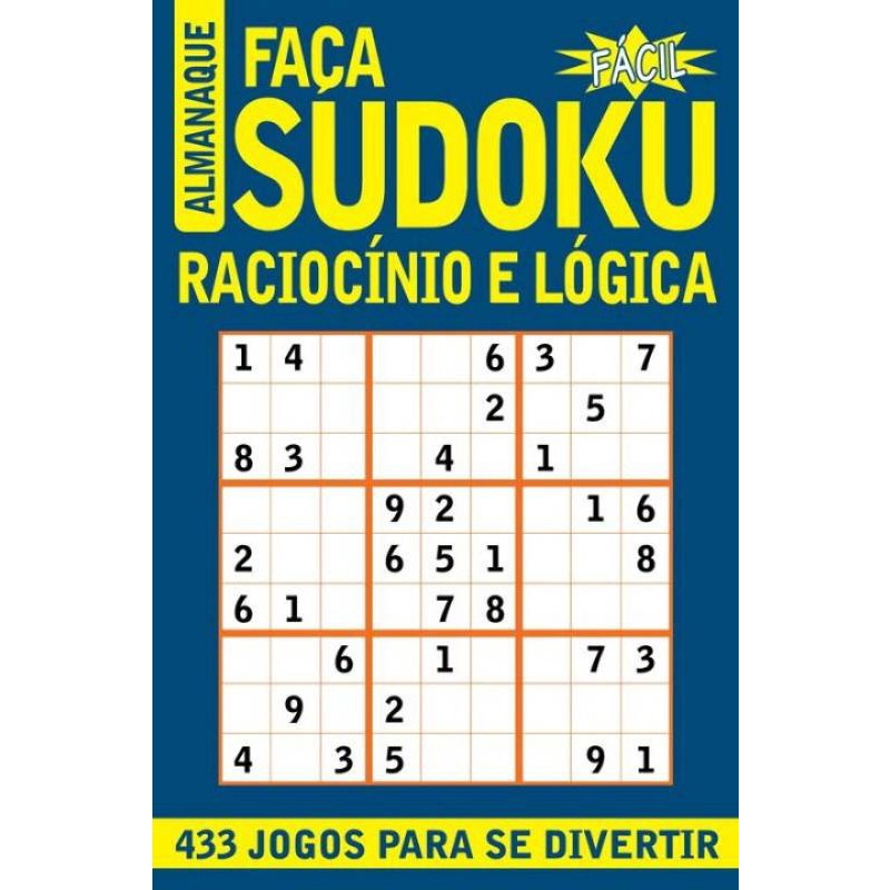 Almanaque Faça Sudoku - Fácil - 03Ed/18 em Promoção na Americanas